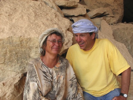 Maria und Hans-Jürgen Geisler im Sinai